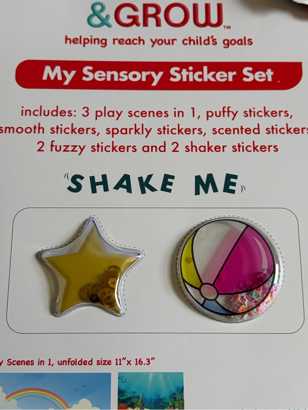 My Sensory Sticker Set - Multicolor - Picture 2 of 4